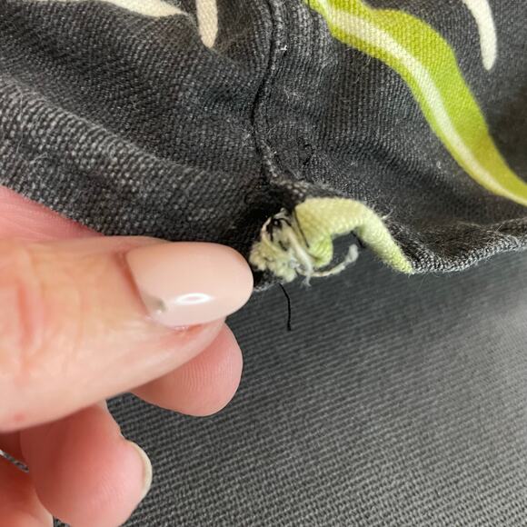 Upcycled Tote Bag Crossbody Floral Lightweight Eco-Friendly Reusable Pockets - Picture 5 of 7